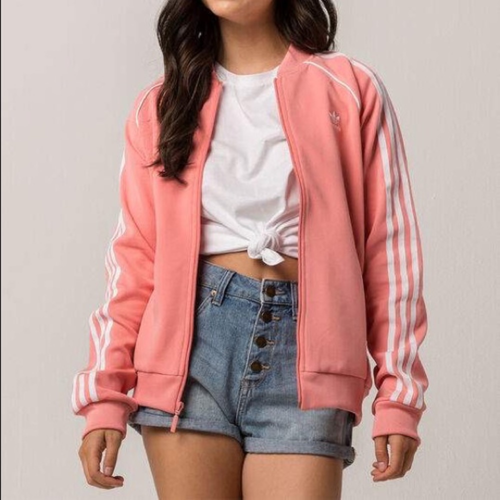 ADIDAS SST Tactile Rose Womens Track Jacket